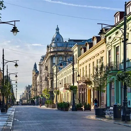 Lumina Stylish Apart With Parking In City Center Lodz  Exterior photo